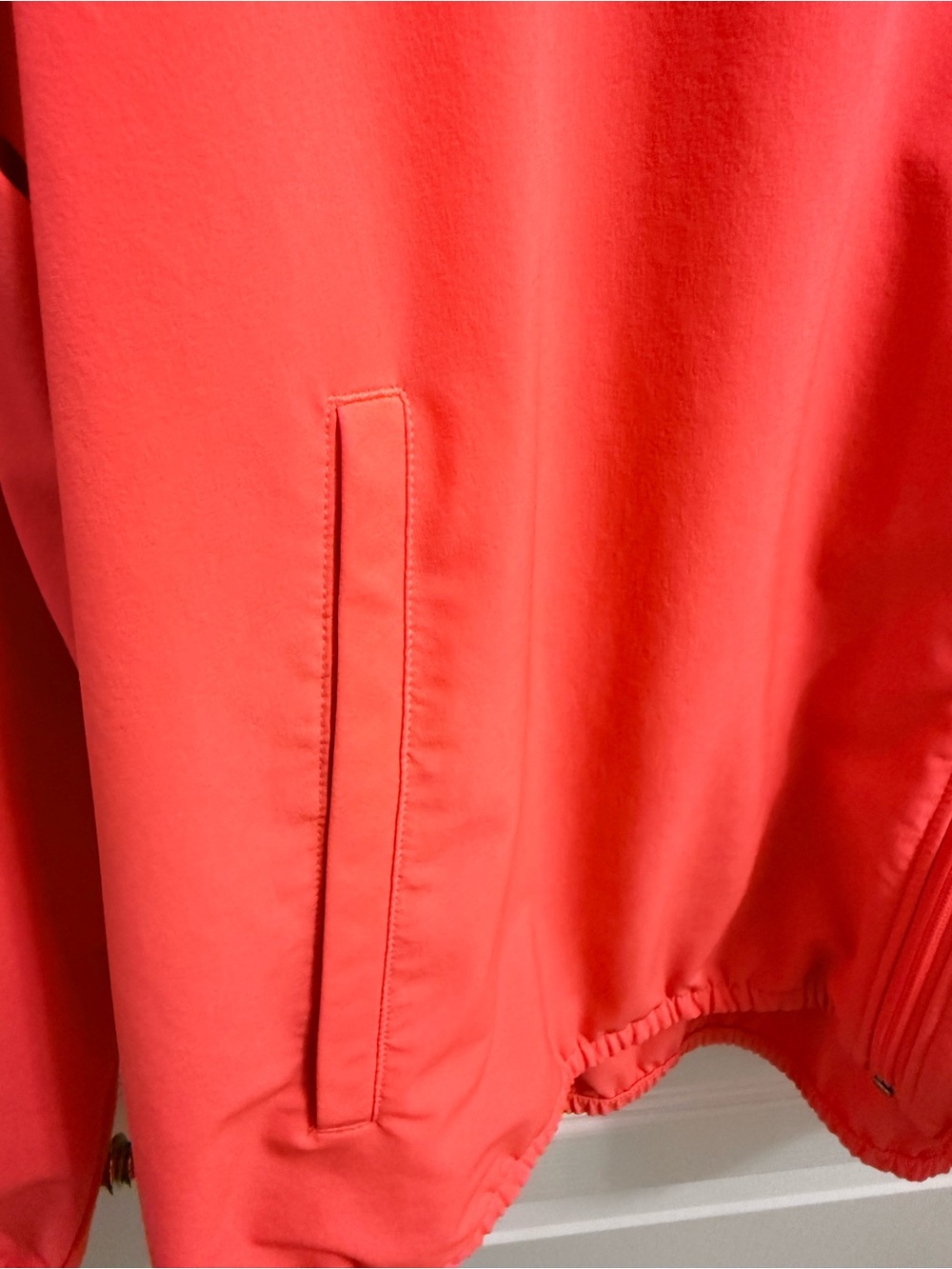 Under Armour Women's Neon Coral Full-Zip Hooded Jacket 2X - Picture 5 of 9